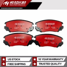 H HENZIKON HIGH-PERFORMANCE Fits Allure Cascada LaCrosse Regal Equinox Malibu Pad Front Ceramic Brake Pads ^