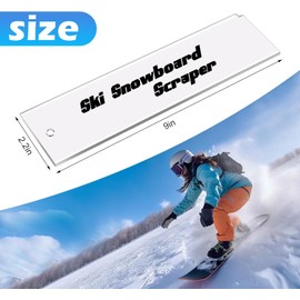 GIONAR Pack of 3 Ski Wax Puller – Peeler Blade Ski Ski Wax Peeler Blade Ski Sharpener