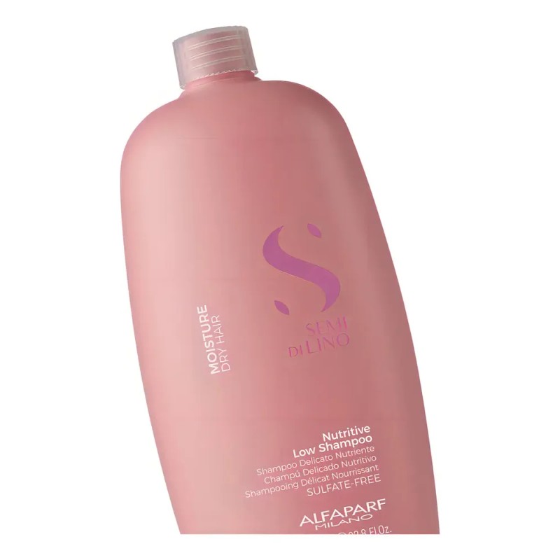 Shampoo Alfaparf Semi Di Lino Moisture para Cabello Seco 1