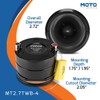 PRV Motorcycle Bullet Tweeter 2.75" Short Horn 140 Watts 4