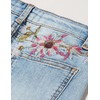 Desigual Girls' Denim Skirt Short, Blue, 5/6, Azul/Patchwork, 5-6 Años