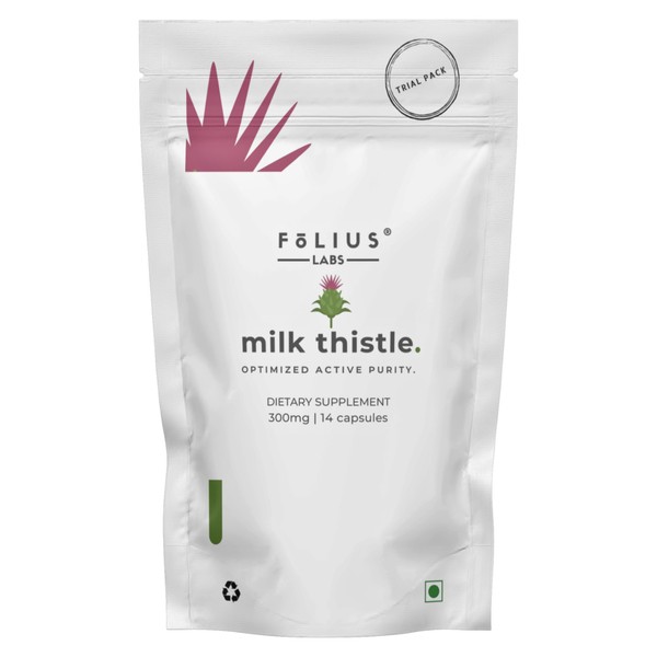 FOLIUS LABS FOLIUS LABS Clean Label Milk Thistle Extract with