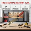 LSGZJZY Masonry Steel Margin Trowel, Carbon Steel, 8 x 2