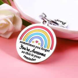 Inspirational Rainbow Gifts First Day of School Back to School Supplies for Girls Boys Back to School Gifts for Students Daughter Birthday Christmas Stocking Stuffer