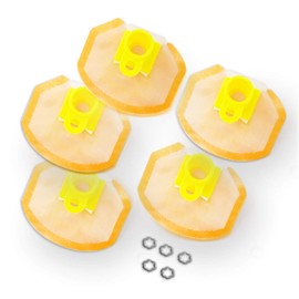 JCCGLOBAL 5pcs Electric Intank Fuel pump Filter Sending Unit For Suzuki/Cagiva GSXR-Series/Hayabusa/Boulevard/Vstrom 650 1000/SV650 A F S SF/SV1000 S/B-King & Cagiva Raptor/V Raptor