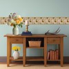 IOHEFY Daisy Floral Wallpaper Border 196x4 Inch Peel and Stick