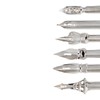 Creative Mark CAlligraphy Vintage Drawing Nibs, Set of 6