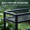 SPACECARE Garden Tool Organizer with Feet Up to 35 Long-Handled