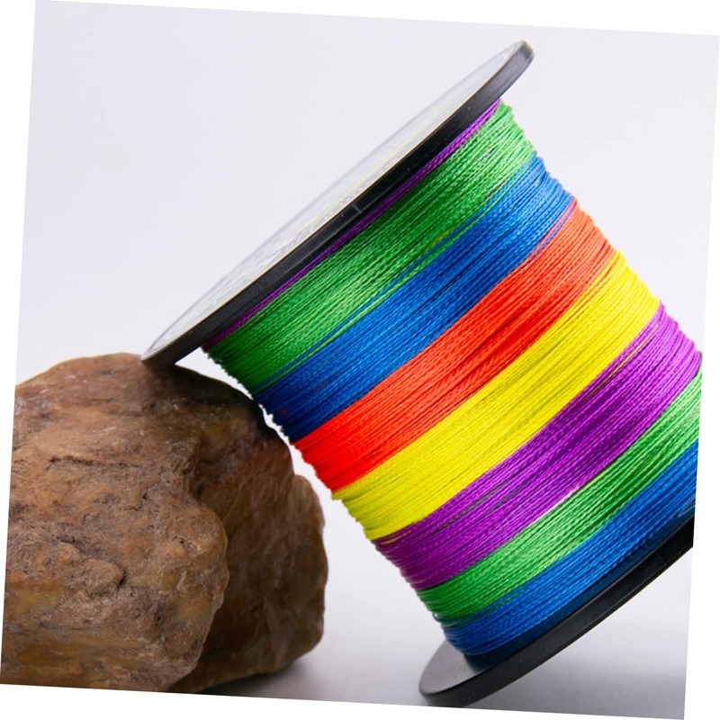 Kisangel 2pcs 500m Fishing Line Pe Material Braided Line Super
