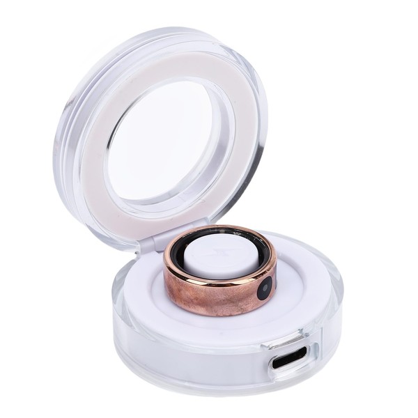 Dpofirs Smart Ring for Men and Women, Touch Screen Fitness