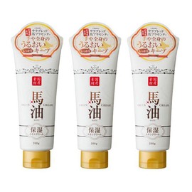 [Ice Tiles] risyan Horse Oil Moisturizing Skin Cream Sakura Scented Set of x