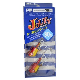 Blue Blue Jig Head Jolty 1.1 oz (30 g) Jig Head #02 Akakin