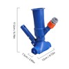 MERRYHAPY Swimming Pool Suction Head Cleaning Tool with Brush Spa