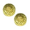 Golden Magnetic Handheld Acupressure Massager for Hands & Feet - Portable Acupressure Ball Massager 10ea