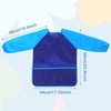 Thinp 2 Pack Kids Art Aprons, Smock with Long Sleeve
