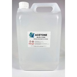 Pure Acetone Nail Polish Remover UV LED GEL Soak Off (Acetone-5Litre)