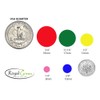 Royal Green Gold Sealing Sticker Round 3/4" inch - 19mm