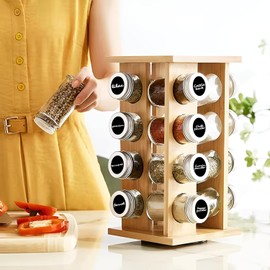 SVNOOC Waterproof Spice Labels for Jars, Containers, Craft Rooms, Weddings, Storage, Reusable Chalkboard Label Stickers with 1 Liquid Marker, Organize Your Home & Kitchen (75)