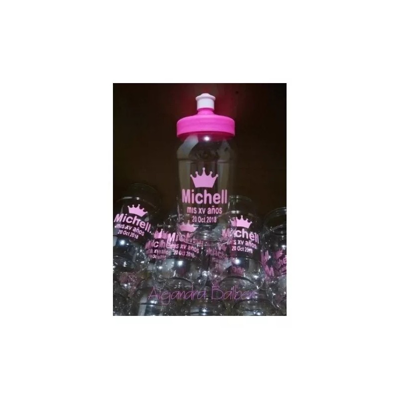 Like Shop 60 Cilindros Personalizado De 500 Ml Con Vinil