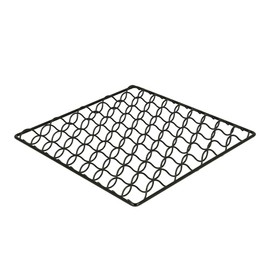 Metaltex Trivet Metal Spiral Pot Trivet Pot Grid 18 x 18 cm Black