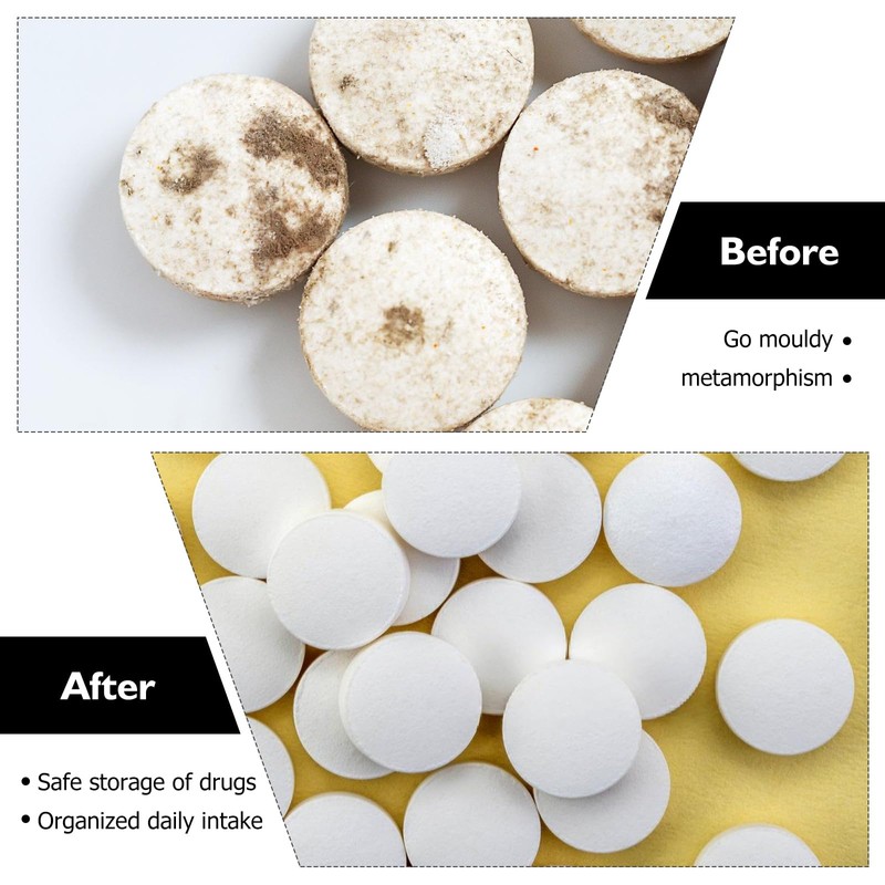 7 Day Pill Box: PRITOK Beech Wood Pill Box 7