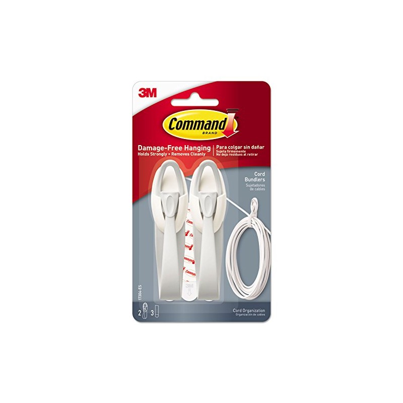 Command Cable Bundler, 2/Pack [Set of 2]