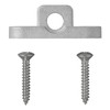 ProPlus 3 x Wall Eyelets Awning Eyelets Horizontal Metal Wall