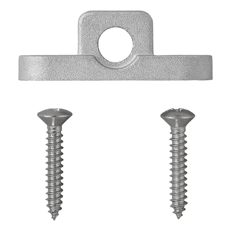 ProPlus 3 x Wall Eyelets Awning Eyelets Horizontal Metal Wall