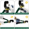 LFGUD 10T Hydraulic Crimping Tool 12 AWG to 2/0 AWG