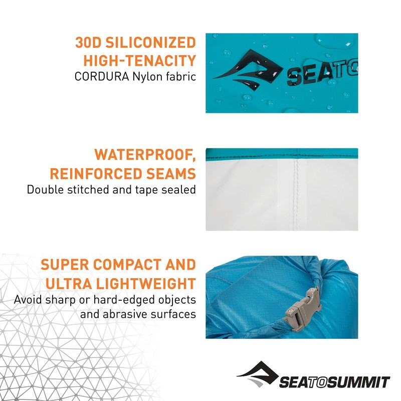 Sea to Summit Ultra-SIL Dry Sack, Ultralight Dry Bag, 2