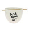 Enesco Our Name is Mud Send Noodles Soup Ramen Bowl