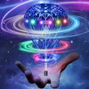 Bouncing Fly Ball, Magic Hover Spinner with Dazzling Lights, Floating