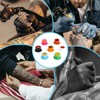 ATOMUS 200 piezas Silicon tattoo Ink Cup desechables Silicon tattoo