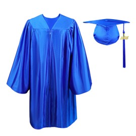GraduationForYou Shiny Kindergarten Cap and Gown 2025 Tassel set