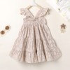 YOUNGER TREE Toddler Baby Girl Dress Summer Outfits Floral Flutter