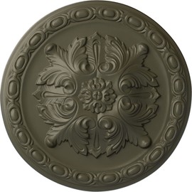 11 3/4"OD x 3/8"P Stockport Ceiling Medallion, Hand-Painted Witch Hazel