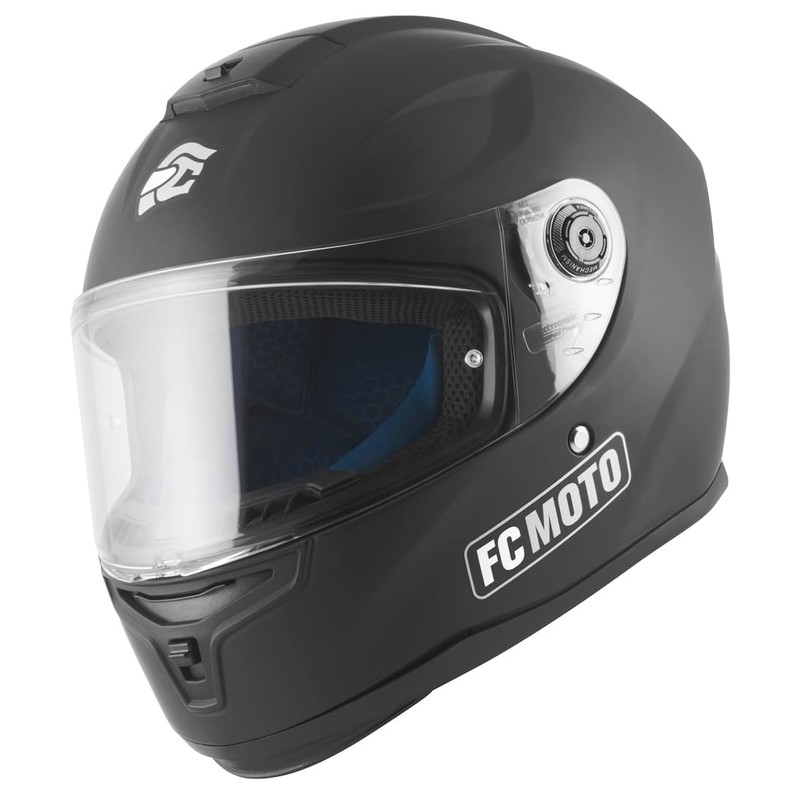 FC-Moto FF114B Helmet, Matte Black, L