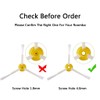 TODOO 2-Pack 3-Armed Side Brush Compatible for i-Robot Roomba 600