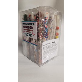 Chocolate Covered Pretzel Rods 25 Count Gift Box Assorted Toppings