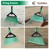 Eyliden Broom, Angle Broom with 57" Long Handle, PET Bristles