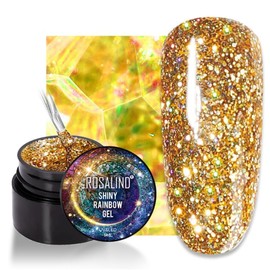 IMGDD Reflective Glitter Gel Nail Polish, Diamond Nail Glitter, Holographic Nail Polish, Nail Art DIY Manicure Salon, DIY Nail Design, Nail Art Gifts for Girls Women