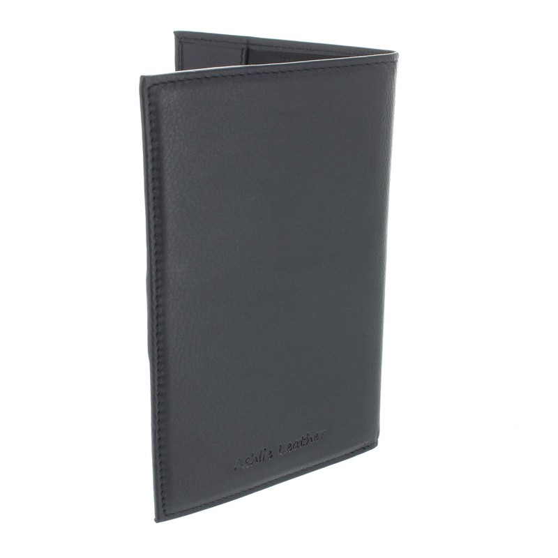Soft Leather Golf Scorecard Holder 2315 Black