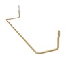 Wake Industry Kabette Wall Storage Hanger Brass Color 11.8 inches