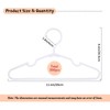 Kids Hangers for Closet- 11.6 Inch 30 Pack Plastic Baby