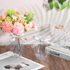 12Pcs Plastic Bud Vases Bulk, Small Plastic Vases with Gift