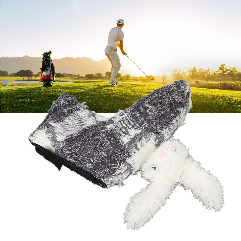 Golf Club Putter Head Cover Thickened Fleece Cute Plush Animal
