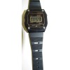 Digital Quartz Black Watch - Water Resistant - Removable Band
