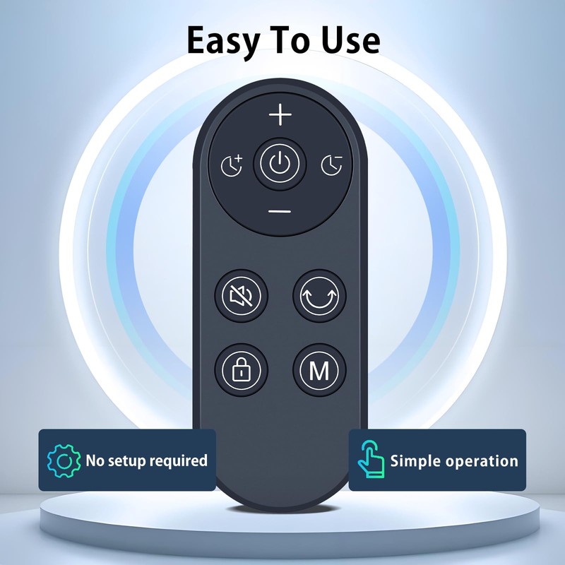 Tower Fan Remote Control Replacement, Compatible with Abolee Tower Fans