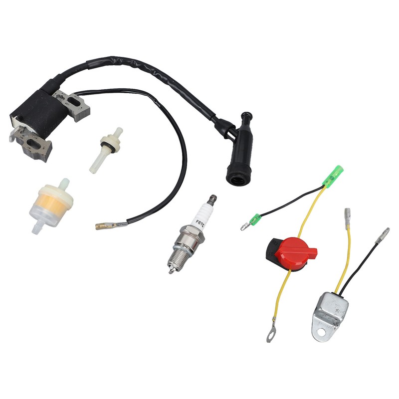 Ignition Coil Spark Plug Air Filter Stop Switch Engine Replacement