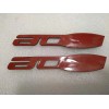 505HP Matte Black C6 Z06 505 HP Emblem Fender Badge